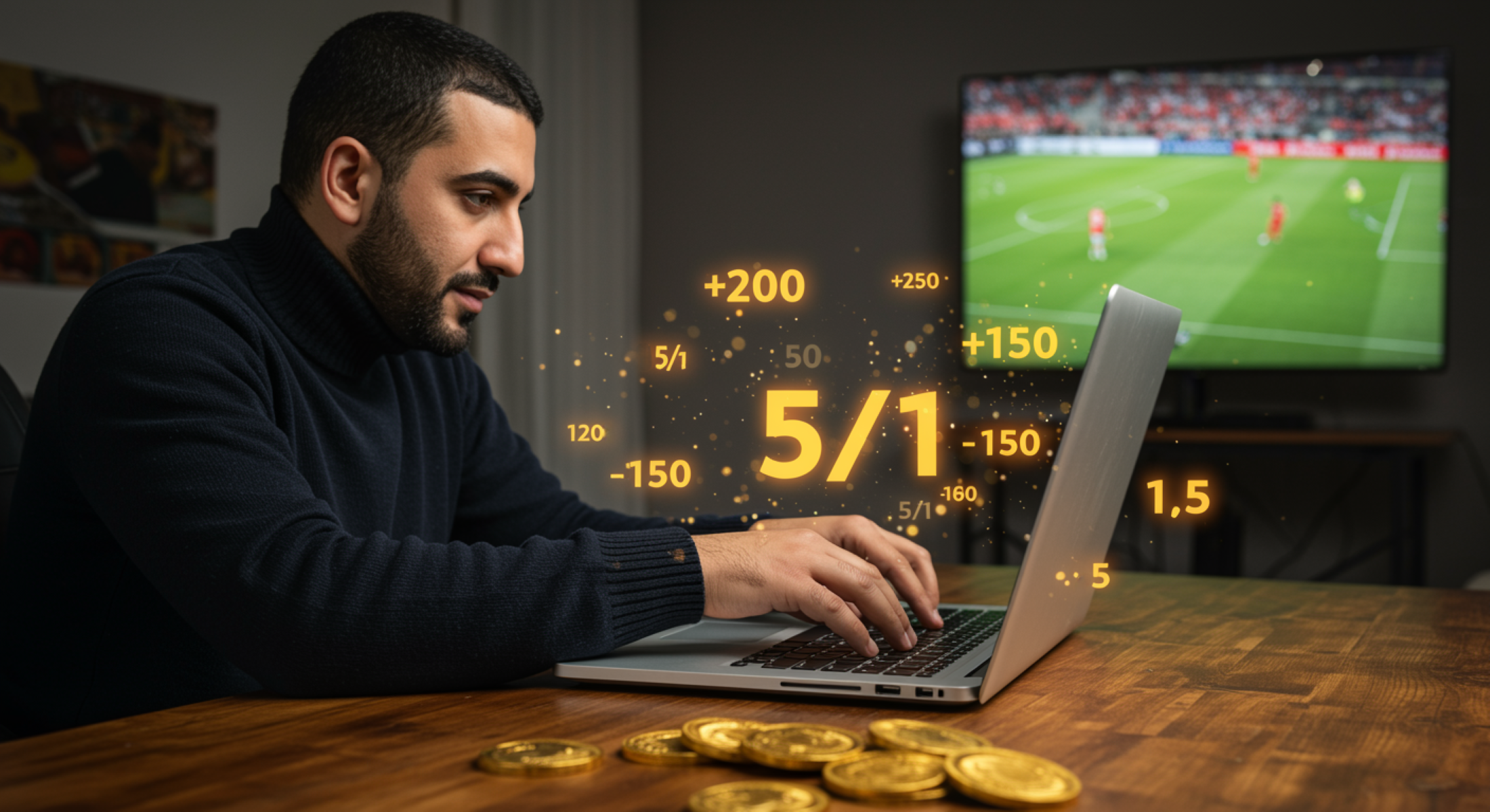 كيفية حساب الاحتمالات الحقيقية في مواقع المراهنات